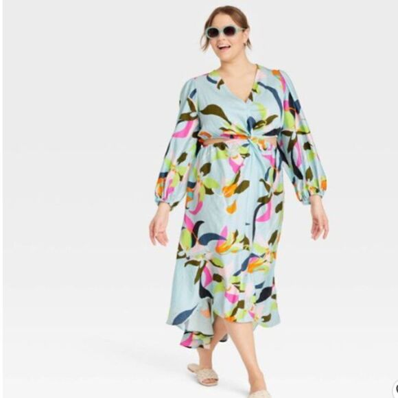 NWT Twist Maxi Cut Out Dress - A New Day™ XXL - Picture 1 of 7